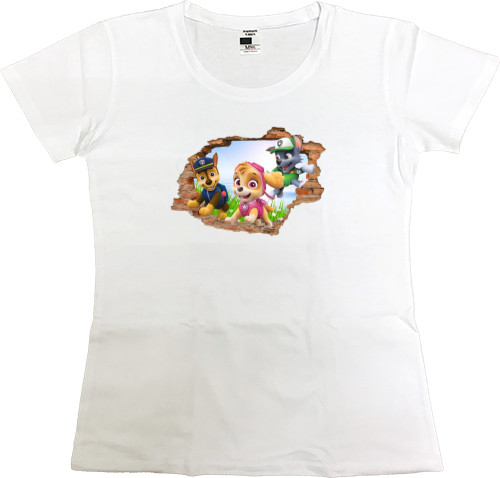 Women's Premium T-Shirt - AW Patrol) - Mfest