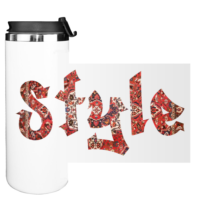 Water Bottle on Tumbler - Style - Mfest