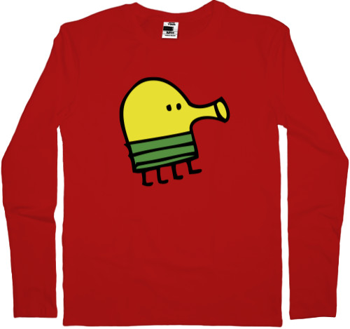 Kids' Longsleeve Shirt - Doodle Jump - Mfest