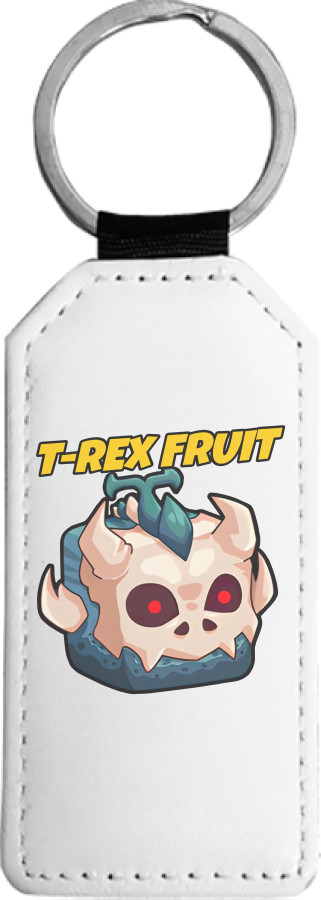 Rectangular Keychain - T-Rex Fruit - Mfest