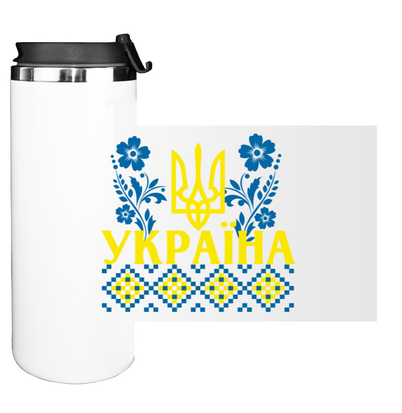 Water Bottle on Tumbler - Ukraine - Mfest