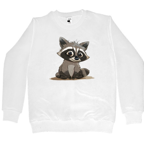 Kids' Premium Sweatshirt - Cute raccoon - Mfest