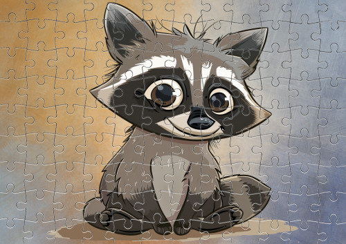 Cute raccoon