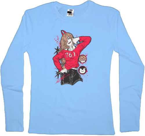 Women's Longsleeve Shirt - Power Chainsaw Man - Mfest