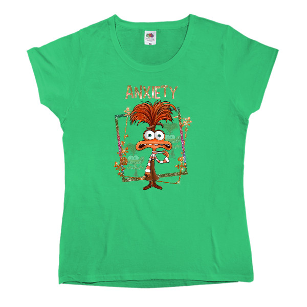 Women's T-shirt Fruit of the loom - Anxiety Puzzle - Mfest