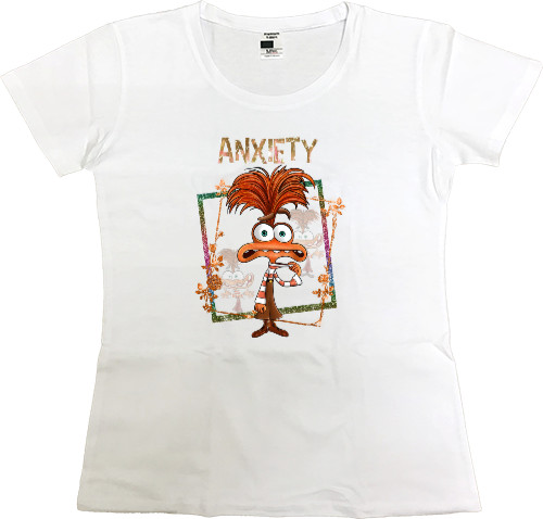 Women's Premium T-Shirt - Anxiety Puzzle - Mfest