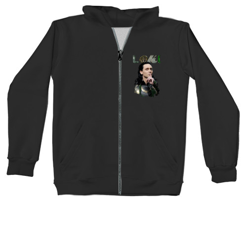 Kids' Zip-through Hoodie - Loki - Mfest