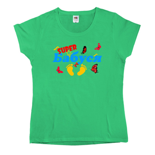 Women's T-shirt Fruit of the loom - Super granny - Mfest