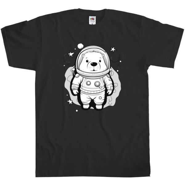 Kids' T-Shirt Fruit of the loom - Capybara astronaut - Mfest