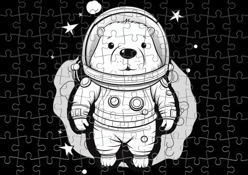 Puzzle - Capybara astronaut - Mfest