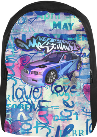 Backpack 3D - NFS Most Wanted graffitti - Mfest