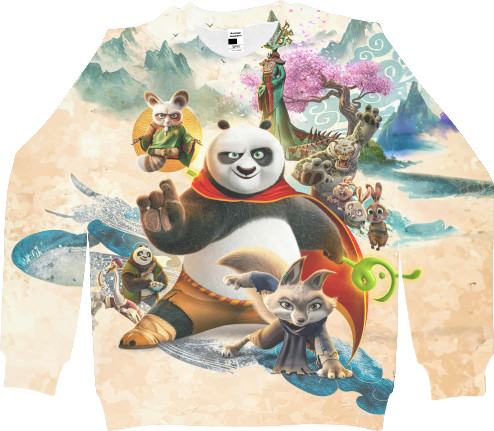 Kids' Sweatshirt 3D -  Kung Fu Panda - Mfest