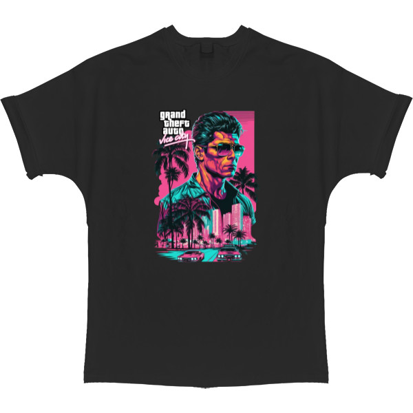 T-shirt Oversize - GTA Vice City - Mfest