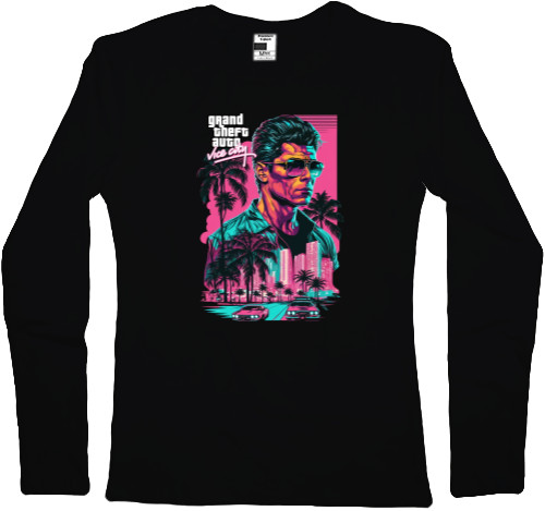 Women's Longsleeve Shirt - GTA Vice City - Mfest