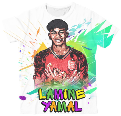 Man's T-shirt 3D - Lamine Yamal  - Mfest