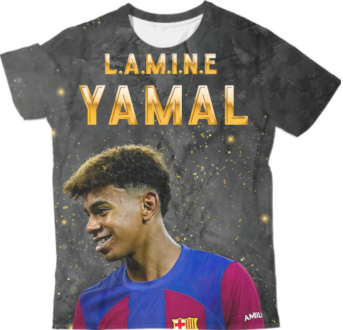 Man's T-shirt 3D - Lamine Yamal 1 - Mfest