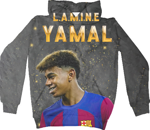 Kids' Hoodie 3D - Lamine Yamal 1 - Mfest