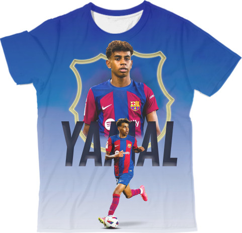 Man's T-shirt 3D - Lamine Yamal 2 - Mfest