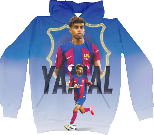 Kids' Hoodie 3D - Lamine Yamal 2 - Mfest