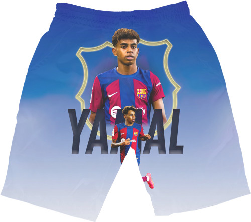 Men's Shorts 3D - Lamine Yamal 2 - Mfest