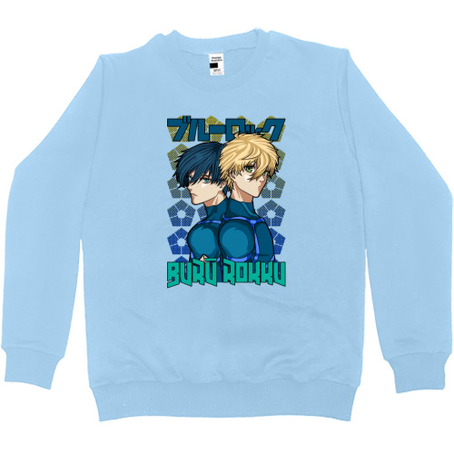 Women's Premium Sweatshirt - Blue Lock - Mfest