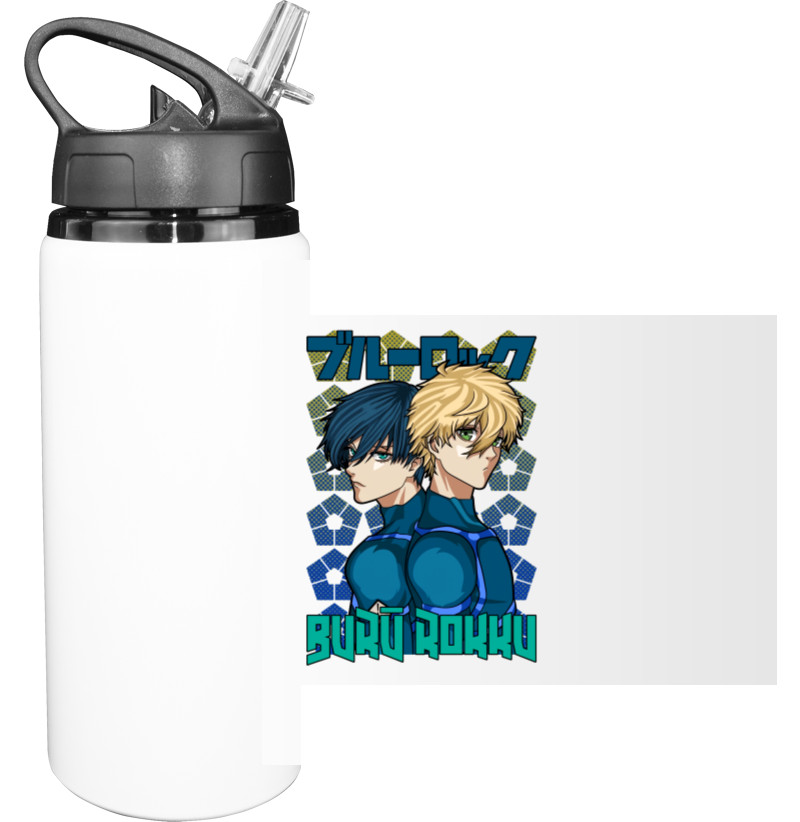 Sport Water Bottle - Blue Lock - Mfest