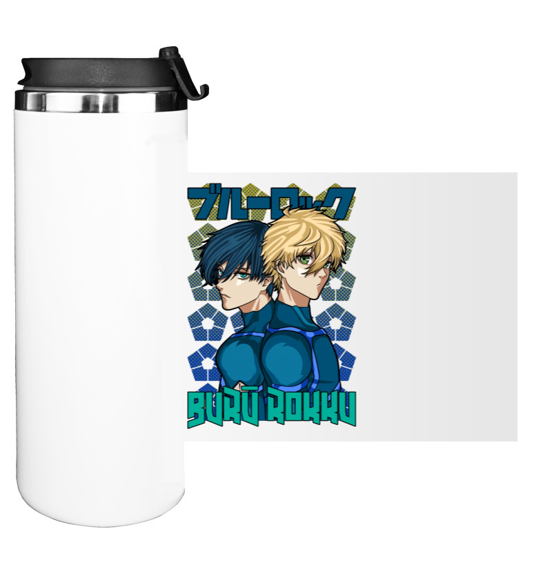 Water Bottle on Tumbler - Blue Lock - Mfest