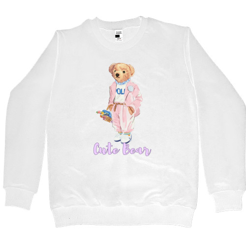 Kids' Premium Sweatshirt - Cute Bear, Милый и красивый мишка. - Mfest