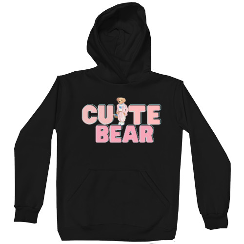 Kids' Premium Hoodie - Cute Bear, Стильний напис зі стильним ведмедиком!  - Mfest