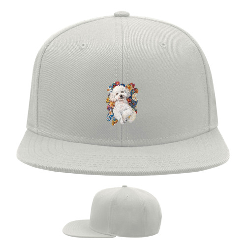 Snapback Baseball Cap - Toy poodle - Mfest