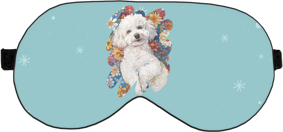 Sleep Mask 3D - Toy poodle - Mfest