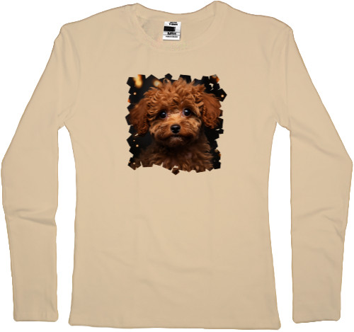 Women's Longsleeve Shirt - Тoy poodle 2 - Mfest