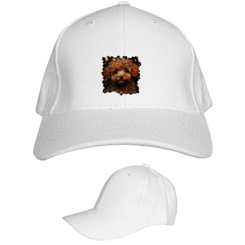 Kids' Baseball Cap 6-panel - Тoy poodle 2 - Mfest