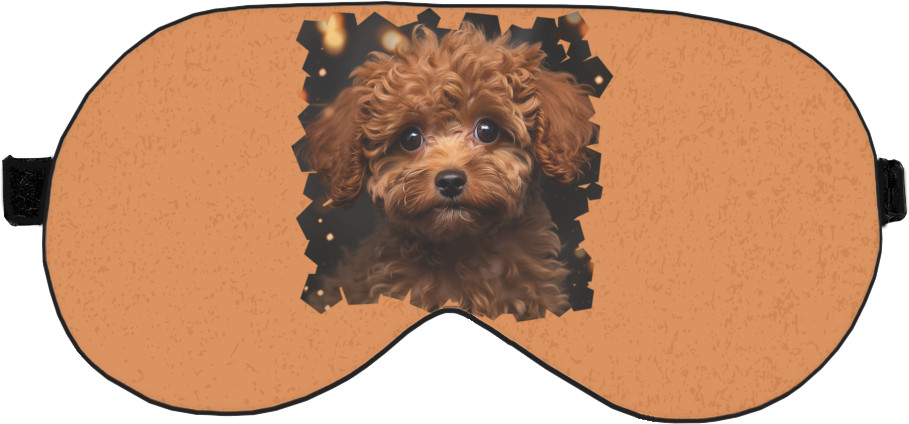 Sleep Mask 3D - Тoy poodle 2 - Mfest