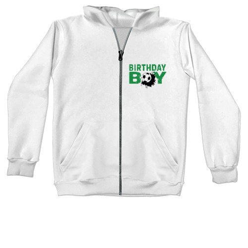 Kids' Zip-through Hoodie - Birthday boy - Mfest