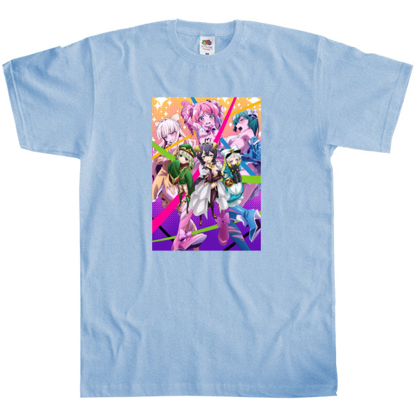 Men's T-Shirt Fruit of the loom -  Mahou Shoujo ni Akogarete - Mfest