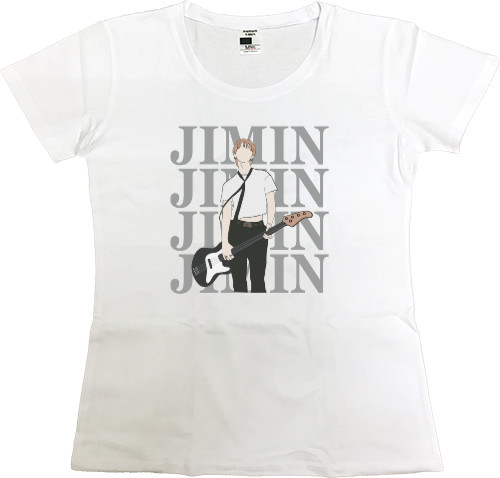 Women's Premium T-Shirt - Jimin muse - Mfest