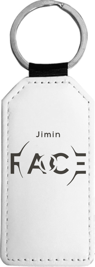 Rectangular Keychain - Jimin FECE - Mfest