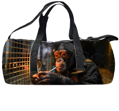 Sports bag 3D - Monkey - Mfest