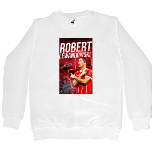 Men’s Premium Sweatshirt - Footballer Robert Lewandowski - Mfest