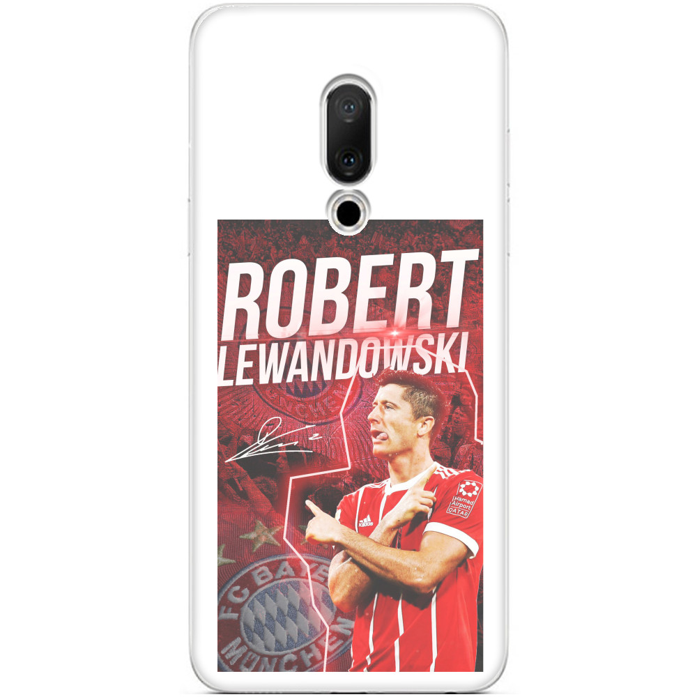 Чехол Meizu - Footballer Robert Lewandowski - Mfest