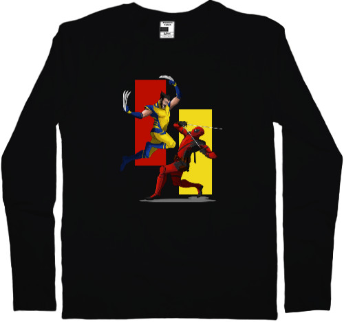 Kids' Longsleeve Shirt - Deadpool and Wolverine - Mfest