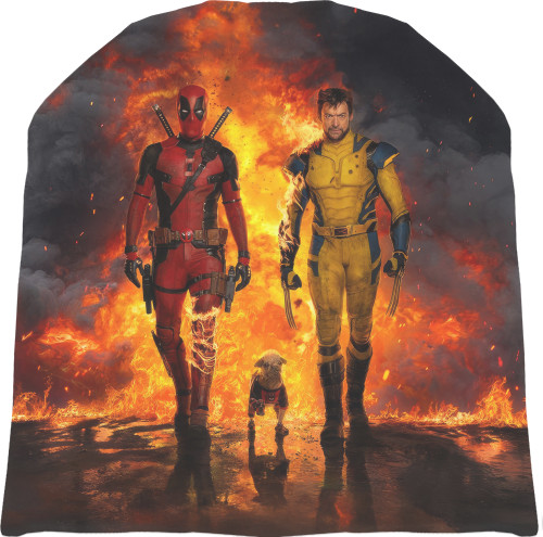 Hat 3D - Deadpool and Wolverine - Mfest