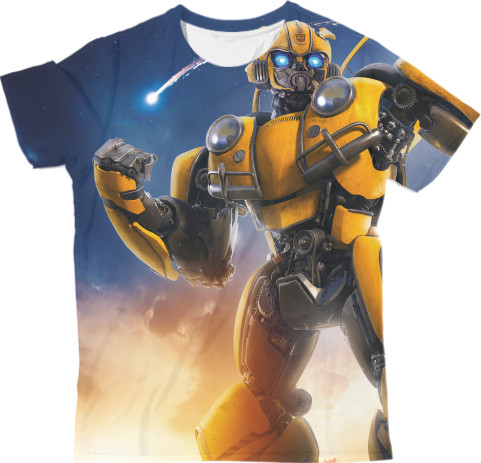 Man's T-shirt 3D - Bumblebee (Transformers) - Mfest