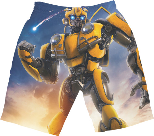 Men's Shorts 3D - Bumblebee (Transformers) - Mfest