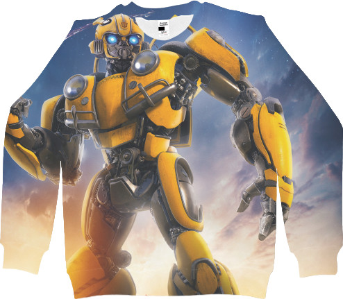 Women's Sweatshirt 3D - Bumblebee (Transformers) - Mfest