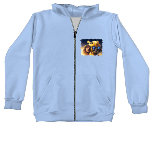 Kids' Zip-through Hoodie - Bumblebee - Mfest