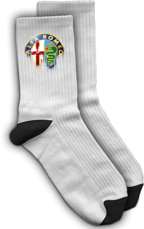 Socks - Alfa Romeo Logo - Mfest