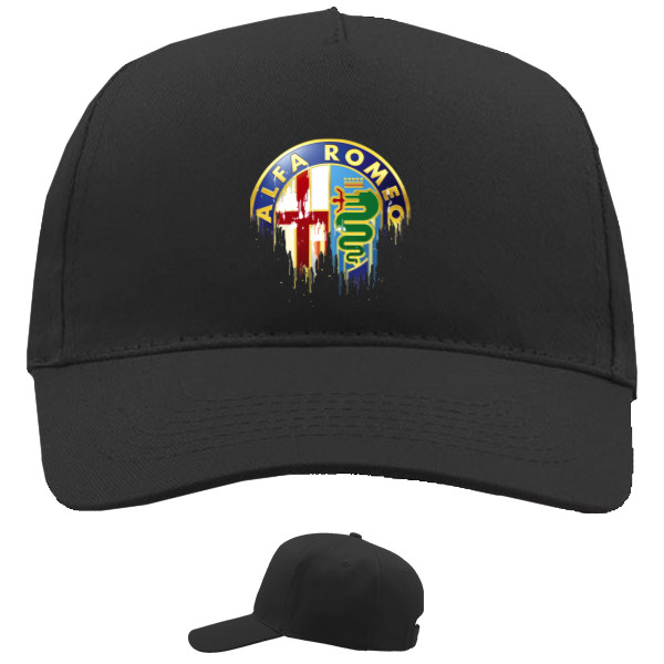 Baseball Caps - 5 panel - Alfa Romeo Logo - Mfest