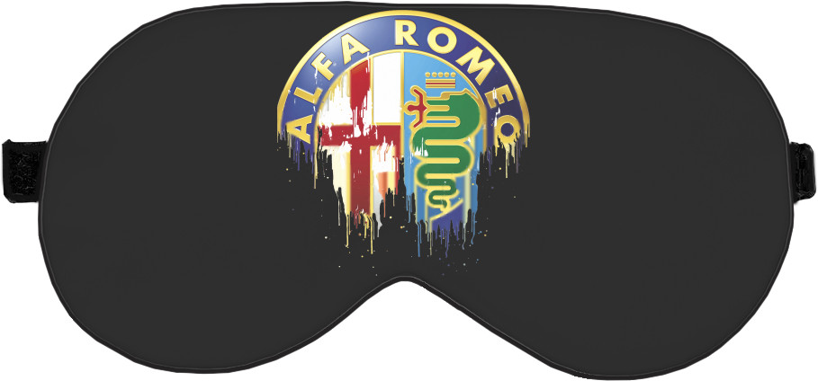 Sleep Mask 3D - Alfa Romeo Logo - Mfest